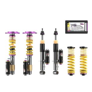 Porsche Cayman Coilover Suspension Kit - KW - V4 Clubsport 3-Way - `13-`16