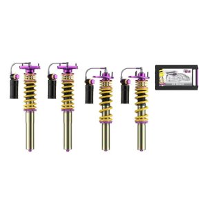 Porsche 718 Cayman Coilover Suspension Kit - KW - V4 Clubsport - `20-`27