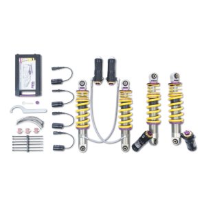 Audi R8 Coilover Suspension Kit - KW - V4, Adjustable Rebound, Low & High-speed Compression - `08-`15