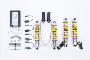Audi R8 Coilover Suspension Kit - KW - V4, Adjustable Rebound, Low & High-speed Compression - `08-`15