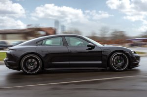 Porsche Taycan Coilover Suspension Kit - KW - V4, Adjustable - `21-`27