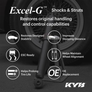 Buick Envision Shock Assembly - Rear - KYB - Excel-G - `16-`20