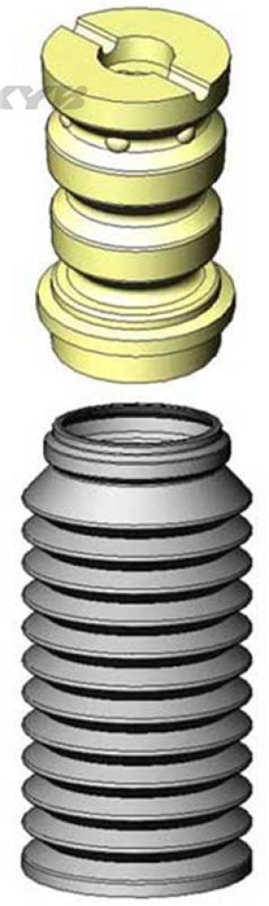 Audi A4 Strut Boot - Rear - KYB - `95-`06