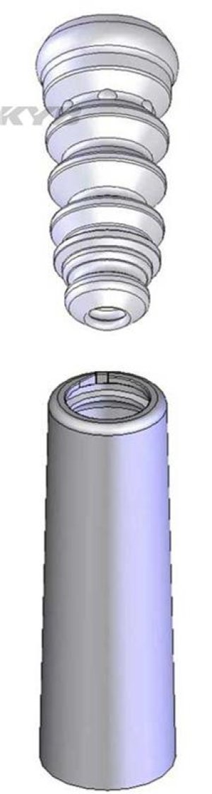 Audi A3 Strut Boot - Rear - KYB - `06-`09