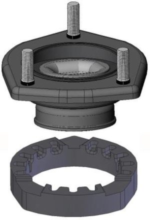 Lexus RX330 Strut Mount - Rear Left - KYB - `04-`06