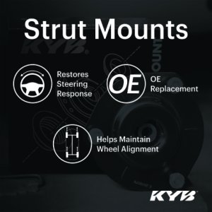Buick LaCrosse Strut Mount Kit - Front - KYB - `17-`19