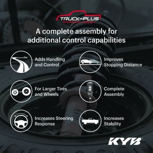 Toyota Tacoma Coilover Suspension Kit - Front Right - KYB - Truck Plus Performance Upgrade - `16-`23