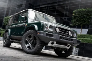 Ineos Grenadier Compete Styling Package - Series 1 w/ Mondail Retro RS-Forged Light Alloy Wheel - Satin Black Ineos Grenadier Compete Styling Package - Series 1 w/ Mondail Retro RS-Forged Light Alloy Wheel - Satin Black