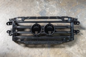 Ineos Grenadier Custom Grille - Dakar - Center Lights - Exposed Carbon Fiber