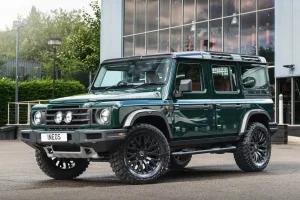 Ineos Grenadier Custom Grille - Dakar - Center Lights - Exposed Carbon Fiber