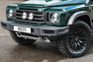Ineos Grenadier Custom Grille - Dakar - Center Lights - Exposed Carbon Fiber