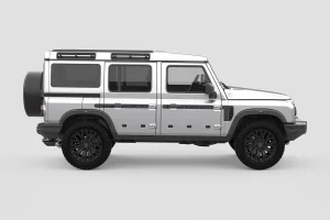 Ineos Grenadier Custom Fender Flares - 15mm - Raw Satin Black