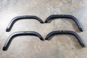 Ineos Grenadier Custom Fender Flares - 15mm - Raw Satin Black