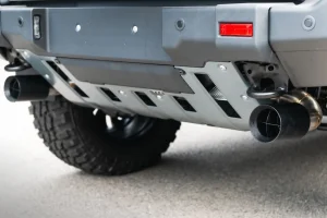 Ineos Grenadier Performance Exhaust - 3.0L Diesel - Dual Exit - Black Crosshair Tip - Kahn Design