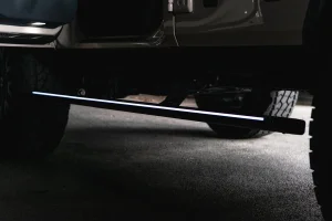 Ineos Grenadier Side Steps - Electric - with LED Light Strips Ineos Grenadier Side Steps - Electric - with LED Light Strips