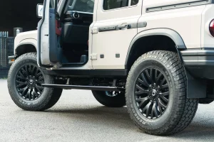 Ineos Grenadier Side Steps - Electric - with LED Light Strips Ineos Grenadier Side Steps - Electric - with LED Light Strips