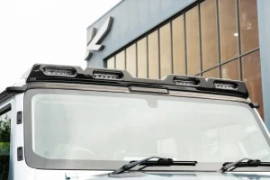 Ineos Grenadier Roof Shield - Quad LED Lights - Gloss Black Ineos Grenadier Roof Shield - Quad LED Lights - Gloss Black