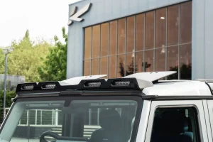 Ineos Grenadier Roof Shield - Quad LED Lights - Gloss Black Ineos Grenadier Roof Shield - Quad LED Lights - Gloss Black