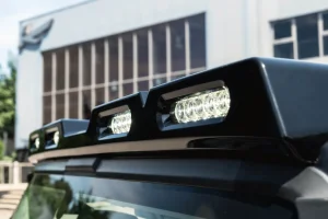 Ineos Grenadier Roof Shield - Quad LED Lights - Gloss Black Ineos Grenadier Roof Shield - Quad LED Lights - Gloss Black