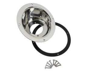 Jeep Wrangler TJ Filler Neck - Kentrol - Polished Silver - `97-`06