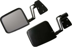 Jeep Wrangler TJ Door Mirror - Kentrol - Mirror Kit Pair - Powdercoat Black - `97-`06