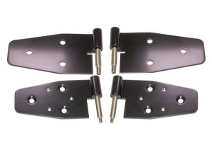 Jeep Wrangler Door Hinge - Kentrol - Set of 4 Pieces - Black - `03-`06