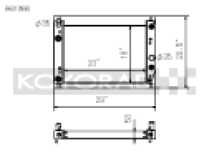 Chevrolet Corvette C6 Racing Radiator - Koyo - All Aluminum - `05-`13