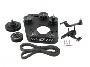 Honda S2000 Supercharger Pulley - KraftWerks - Serpentine Belt Retro-Fit Kit - `00-`03