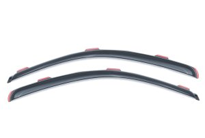 Dodge Ram 1500 Ventvisor Elite Window Deflectors - Side - LUND - Ventvisor Elite - Smoke - `02-`08