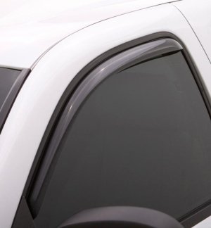 Ford F-150 XLT Standard Cab Pickup Window Deflectors - LUND - Ventvisor Elite - Smoke - `09-`14 Ford F-150 XLT Standard Cab Pickup Window Deflectors - LUND - Ventvisor Elite - Smoke - `09-`14