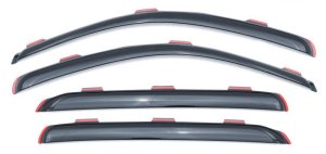 Ford Fusion Wind Deflectors - LUND - Ventvisor Elite (4 Pc.) - Smoke - `13-`20