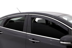 Ford Fusion Wind Deflectors - LUND - Ventvisor Elite (4 Pc.) - Smoke - `13-`20