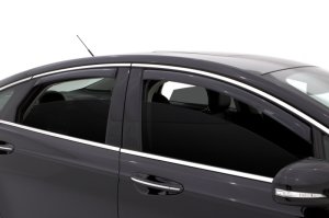Ford Fusion Wind Deflectors - LUND - Ventvisor Elite (4 Pc.) - Smoke - `13-`20
