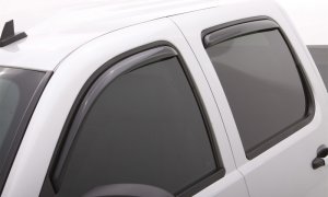 Dodge Ram 1500 Crew Cab Ventvisor Deflectors - Side Window - LUND - Elite - Blue Grey - `19-`23