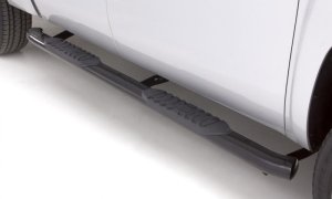 Dodge Ram 2500 Nerf Bars - LUND - 4 Inch Oval Bent Steel - Black - `03-`09