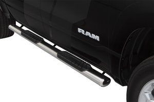 Dodge Ram 2500 Nerf Bars - LUND - 4 Inch Oval Straight - Polished - `10-`17