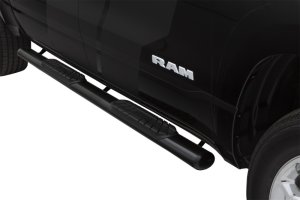 Ram 2500 Nerf Bars - LUND - 4 In Oval Straight Steel - Black - `10-`17