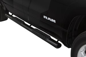 Ram 2500 Nerf Bars - LUND - 4 In Oval Straight Steel - Black - `10-`17