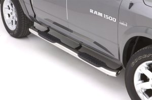 Ram 2500 Crew Cab Nerf Bars - LUND - 5 Inch Curved Oval - Polished - `10-`17