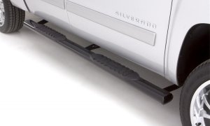 Ram 1500 Nerf Bars - LUND - 5 Inch Oval Straight - Black - 2019