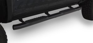 GMC Sierra 2500 HD Nerf Bars - LUND - 5 Inch Oval Curved - Black - `20-`22