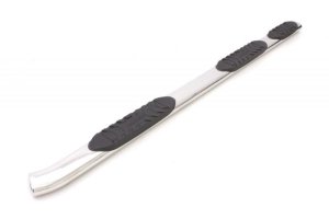 Ram 1500 Crew Cab Nerf Bars - LUND - 5 Inch Oval Wheel-To-Wheel - Polished Stainless - `19-`27