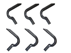 Ford F-150 SuperCab Running Board Mount Kit - LUND - EZ Mounting Bracket - Brite - `04-`14