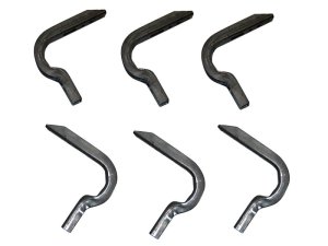 Ford F-150 SuperCab EZ Running Board Mounting Bracket Kit - LUND - Brite - `04-`14