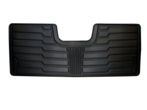 Toyota Tundra Floor Mat - Rear - LUND - Catch-It Vinyl - Black - `07-`13