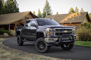 Chevrolet Silverado 2500HD Bull Bar - LUND - LED Light & Wiring - Black - `20-`22