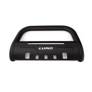 Ford F-150 Bull Bar - LUND - 3.5 in. Oval with 20 in. LED Light Bar - Black - `04-`18