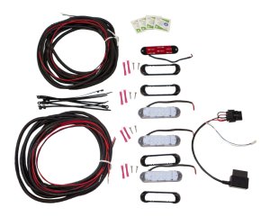Chevrolet Silverado 1500 Light Strip LED - LUND - NIGHTFX Guide Lights - Black - `14-`19