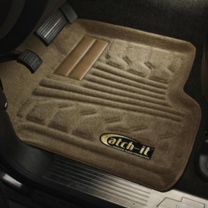 Ford Expedition Floor Mats - Front - LUND - Catch-It Carpet - Tan - `07-`17