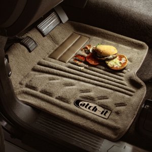 Nissan Altima Floor Mat - Front - LUND - Catch-It Carpet - Black - `14-`17 Nissan Altima Floor Mat - Front - LUND - Catch-It Carpet - Black - `14-`17